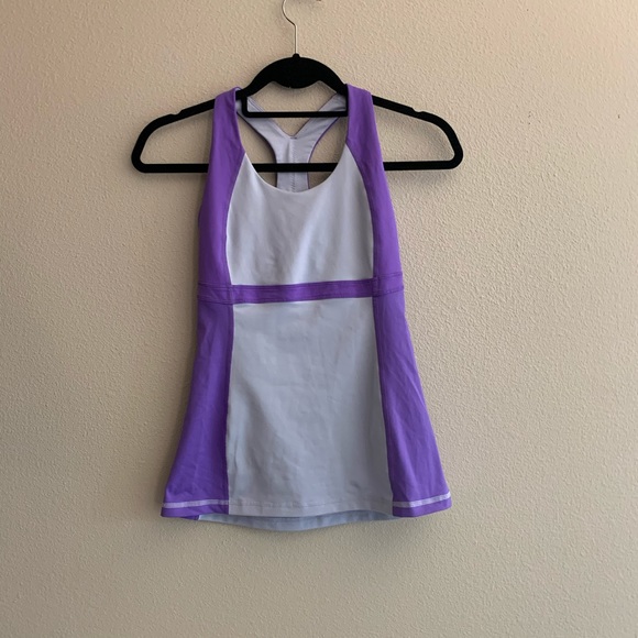 lululemon athletica Tops - Lululemon racerback top purple size 4